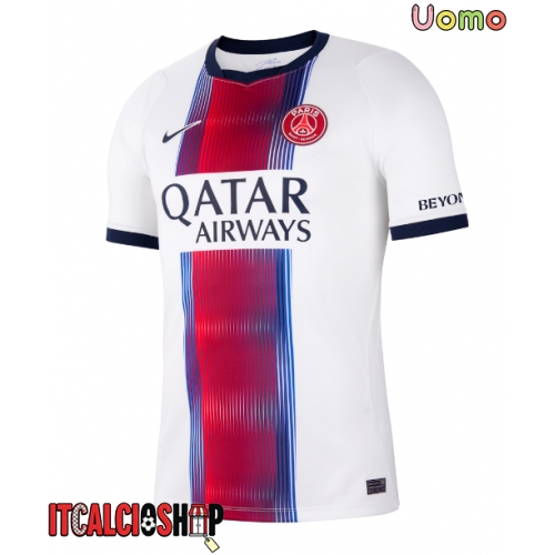Paris Saint-Germain Joao Neves #87 Seconda Maglia 2026-27 Manica Corta